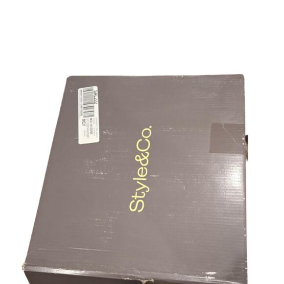 Style &  Co Zaharaa Lace up Boot in Black New Size 9 - Picture 6 of 7